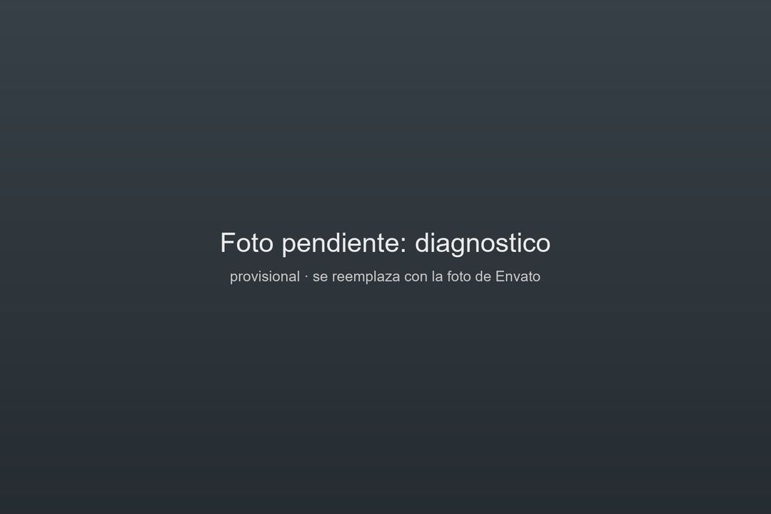 Diagnóstico de un auto con escáner